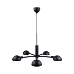 kinkiecik.pl Nowoczesna lampa wisząca Nomi 5 DFTP Nordlux , czarna 2220163003